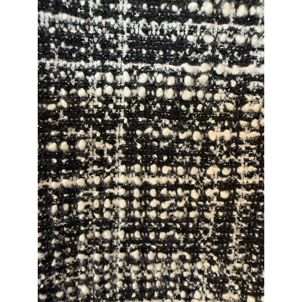 NWT Women's Grace Karin Tweed Dress Black/White Size M Sleeveless Keyhole Neck - Picture 7 of 16